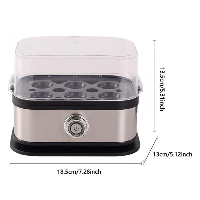 Multifunctionele Eierkoker met Transparant Deksel