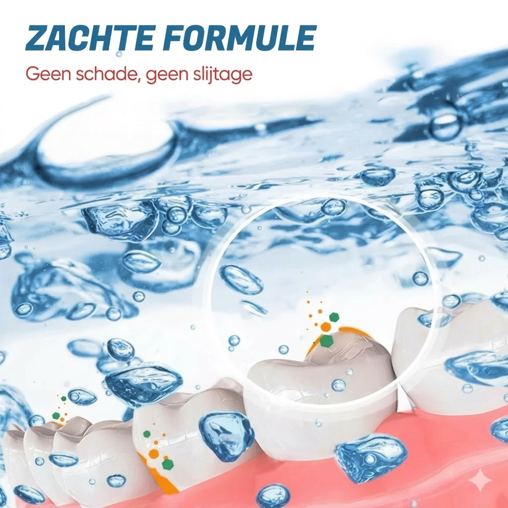 Reiniger Tabletten voor Beugels tegen Geur & Vlekken(10 Stuks Per Set)