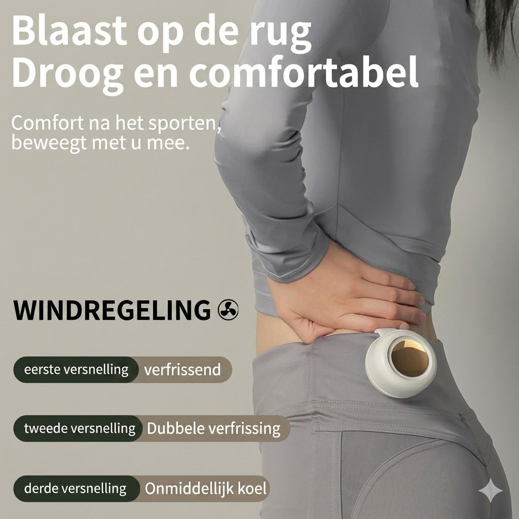 Draagbare mini-ventilator