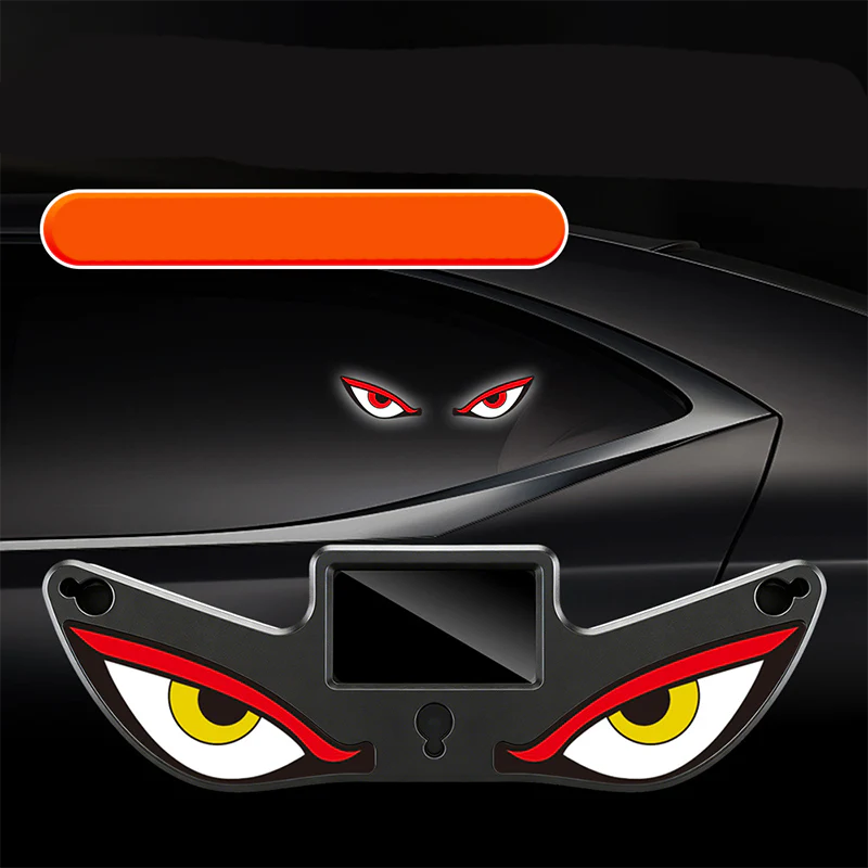 Stoere LED-demon eyes op zonne-energie