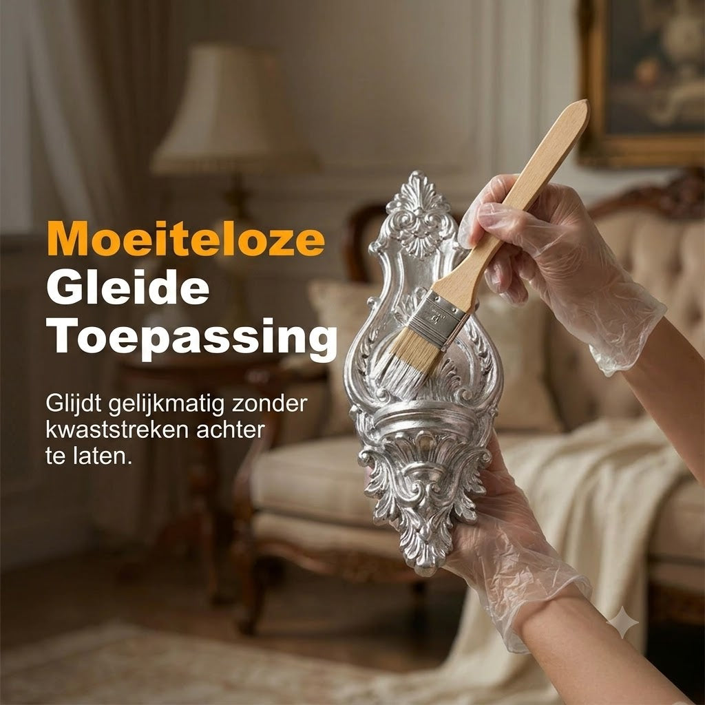 Metallic Zilververf voor Doe het Zelfprojecten