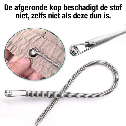 Multi-Function Foldable Spring Drawstring Threader Tool