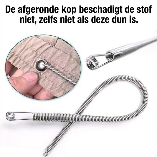 Multi-Function Foldable Spring Drawstring Threader Tool