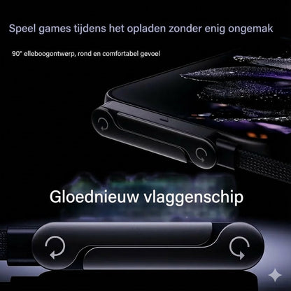 2-in-1 Snellaadkabel met Houder