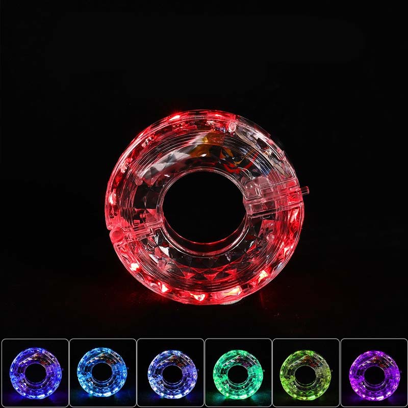 LED wielnaafverlichting voor nachtritten