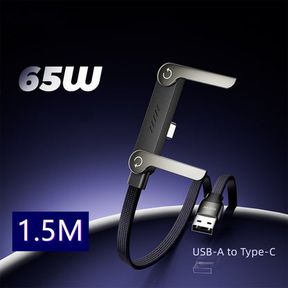 2-in-1 Snellaadkabel met Houder