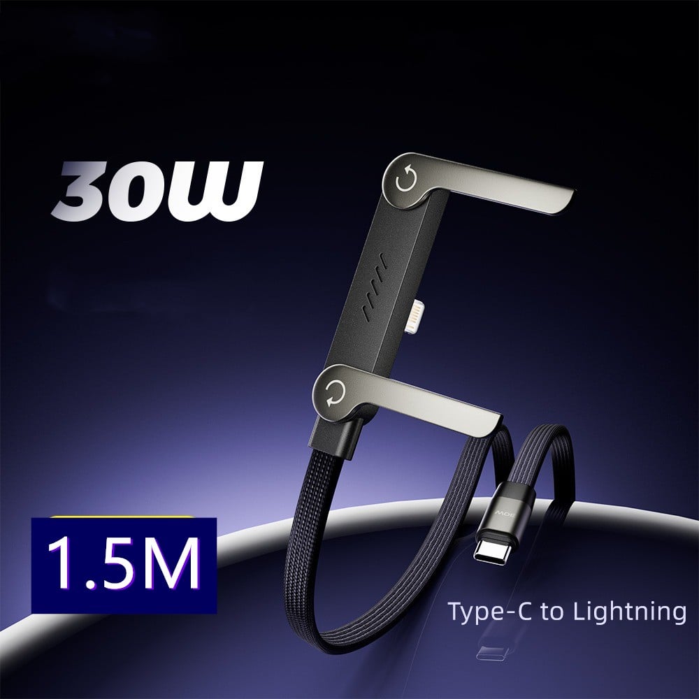 2-in-1 Snellaadkabel met Houder