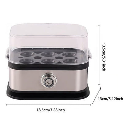 Multifunctionele Eierkoker met Transparant Deksel