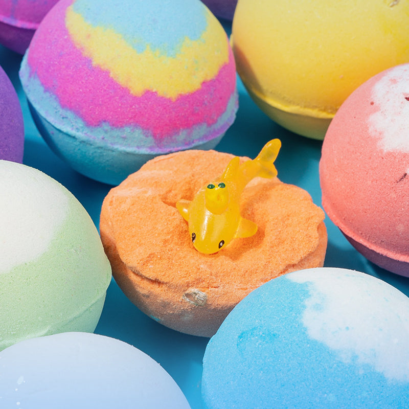 12-delige badbruisbal cadeauset voor kinderen