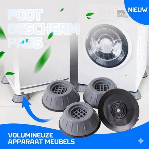 Set van 4 kussentjes die tot 500 kg dragen