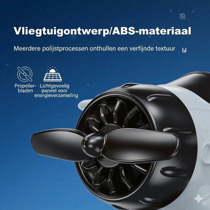 Vliegtuigmodel voor autodecoratie met
