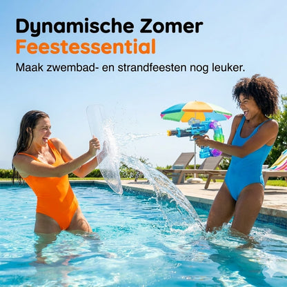 Regenboog oplichtend waterpistool