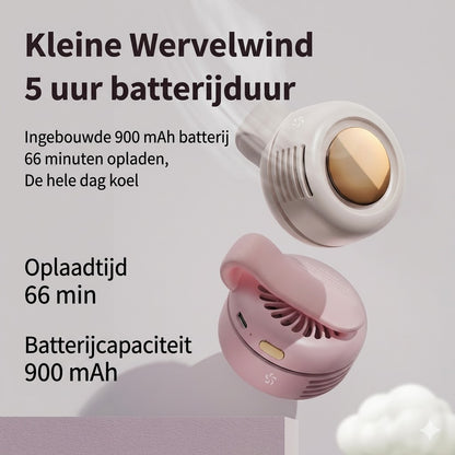 Draagbare mini-ventilator