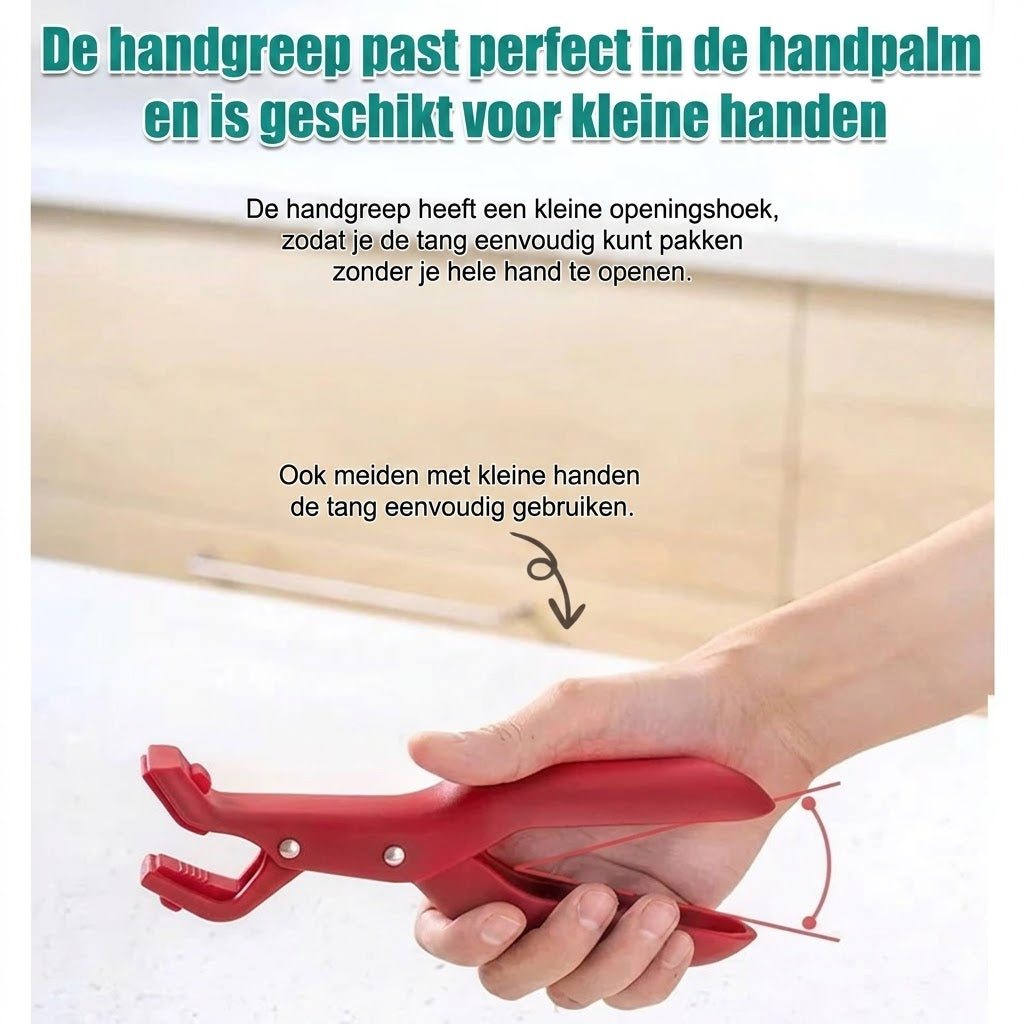 Multifunctionele anti-verbrandingskomhouderclip