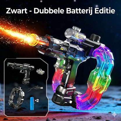 Regenboog oplichtend waterpistool