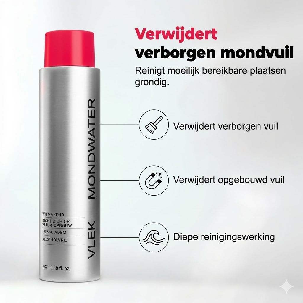 Vlekverwijderende Whitening Mondspoeling