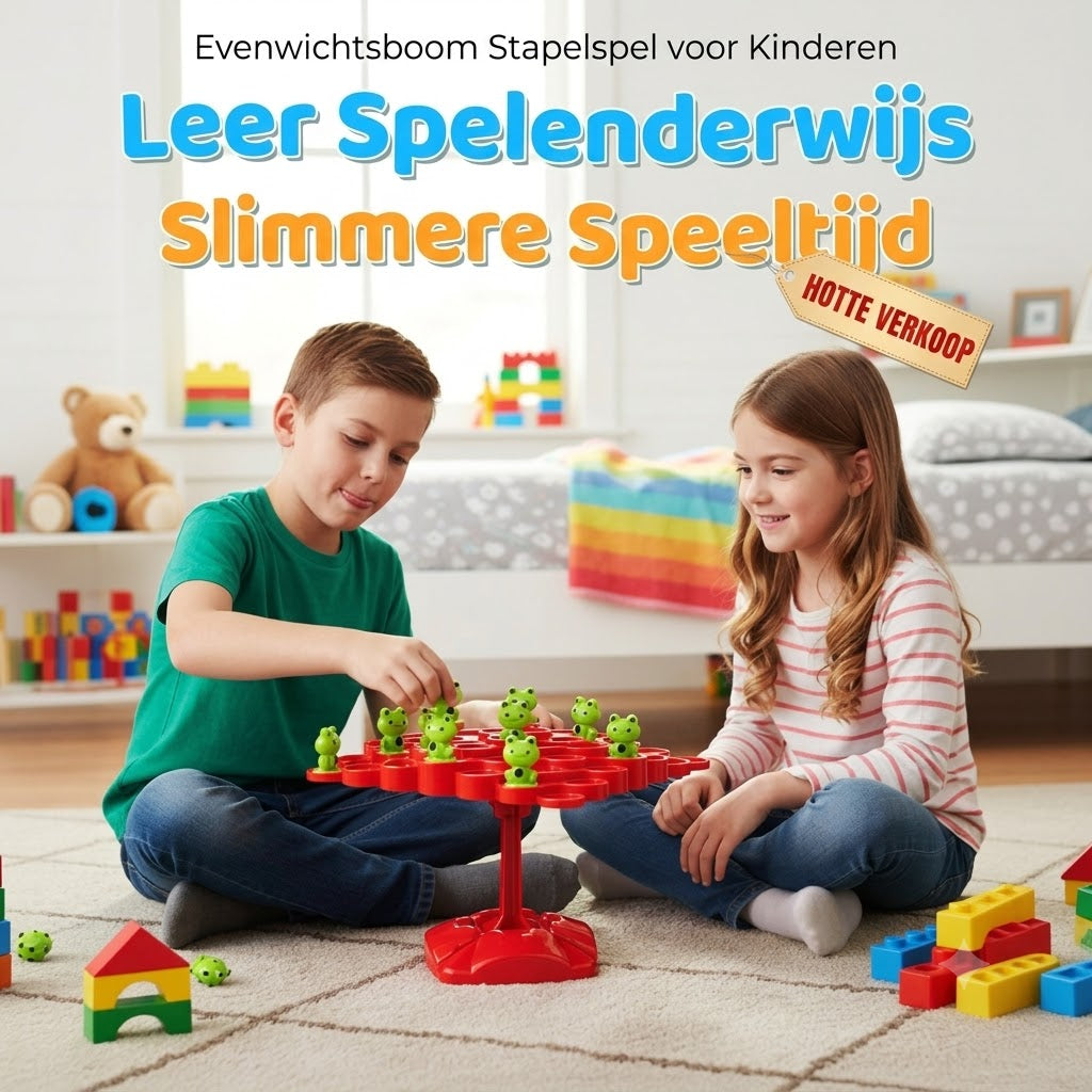 Stapelspel dat spanning, focus en gegil combineert tot een perfect familiespel
