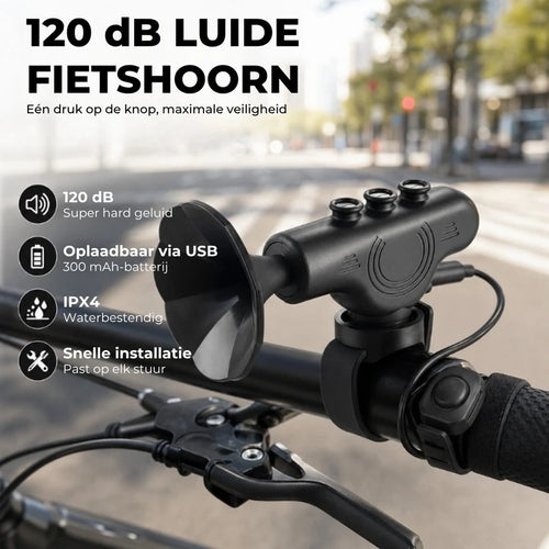 Elektrische Fietshoorn 120 dB