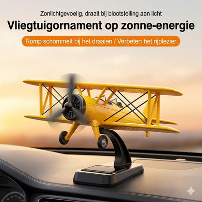 Vliegtuigmodel voor autodecoratie met