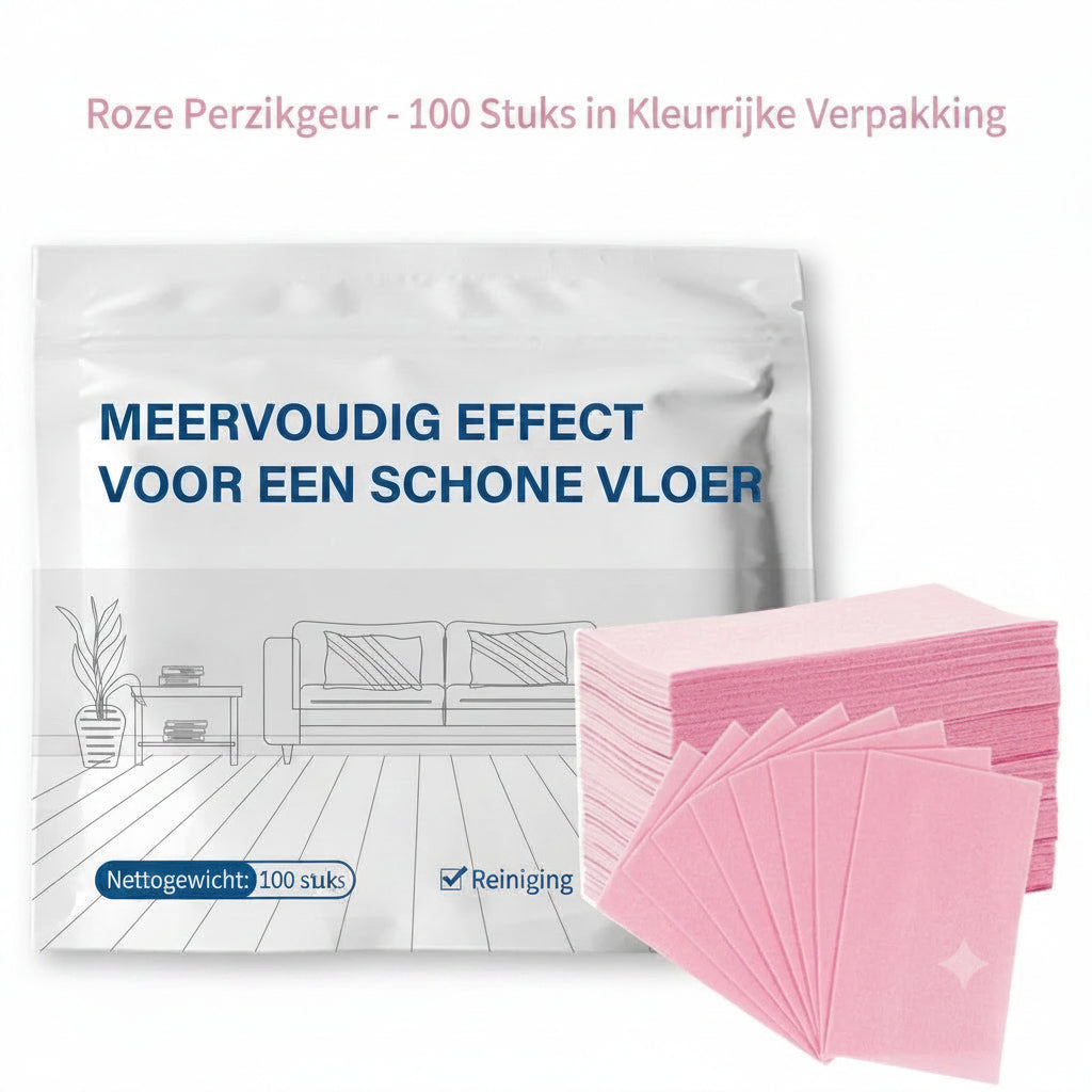Multi-effect vloerreinigingsvellen（100 stuks per verpakking）
