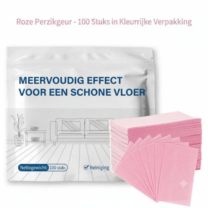 Multi-effect vloerreinigingsvellen（100 stuks per verpakking）