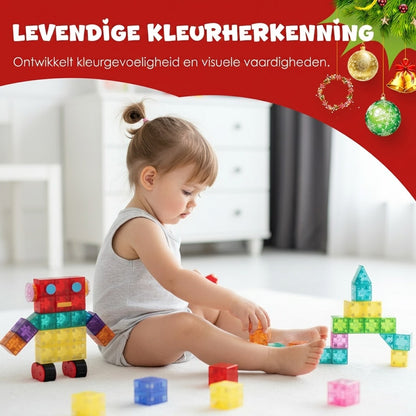 Magnetische Bouwblokken voor Kinderen | 6-Zijdige Magneten