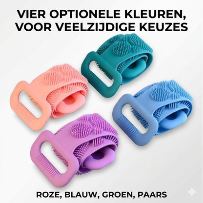 siliconen Rugscrubber