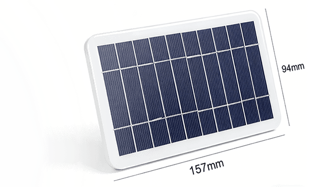 Slimme draagbare zonneoplader