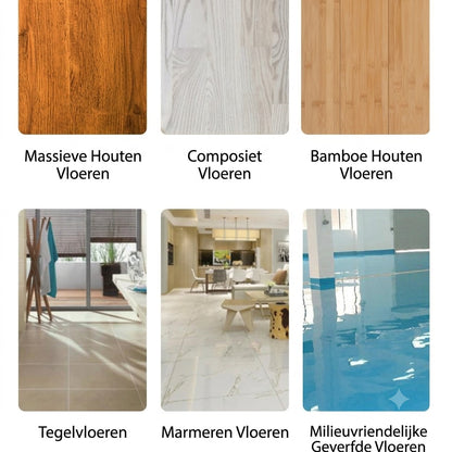 Multi-effect vloerreinigingsvellen（100 stuks per verpakking）