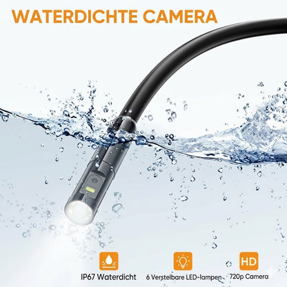 Universele 3-in-1 endoscoopcamera met IP67 waterdichte sonde