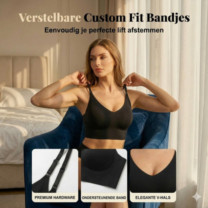 Naadloze U-vormige Low Back Bh