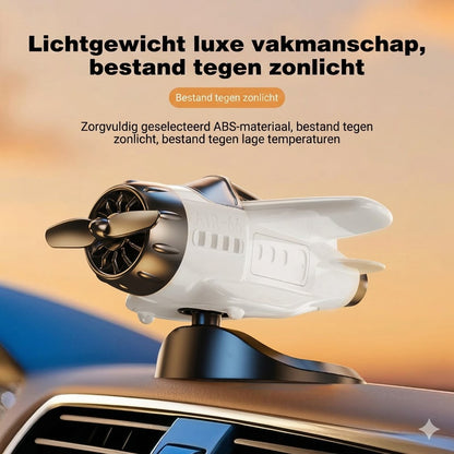 Vliegtuigmodel voor autodecoratie met
