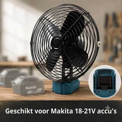 VoltAir Pro portabele ventilator op gereedschapsaccu