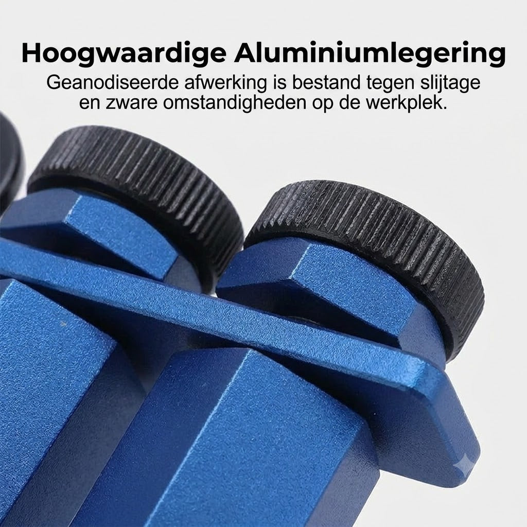 Aluminium trapmeter & hoekbeugel