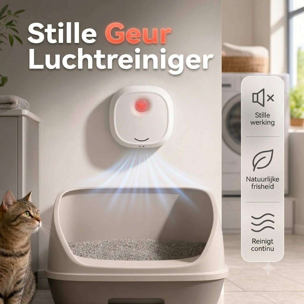 Stille Geurverwijderaar voor Huisdiergeuren