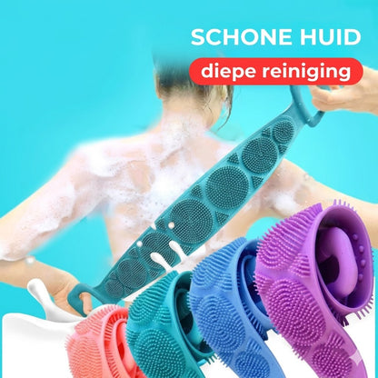 siliconen Rugscrubber