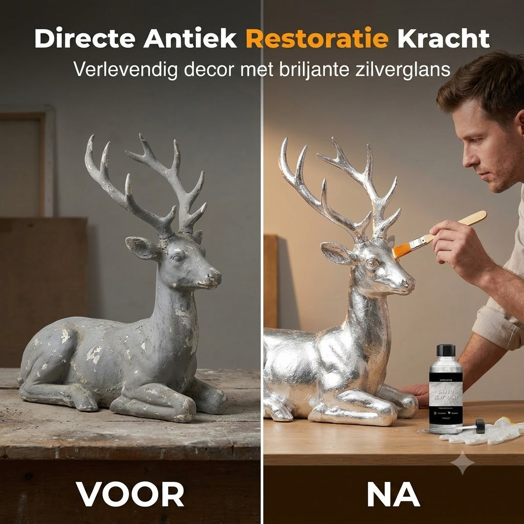 Metallic Zilververf voor Doe het Zelfprojecten