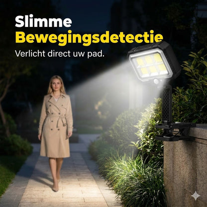 Solar buitenlamp – klik 'm vast en je tuin schittert gratis!
