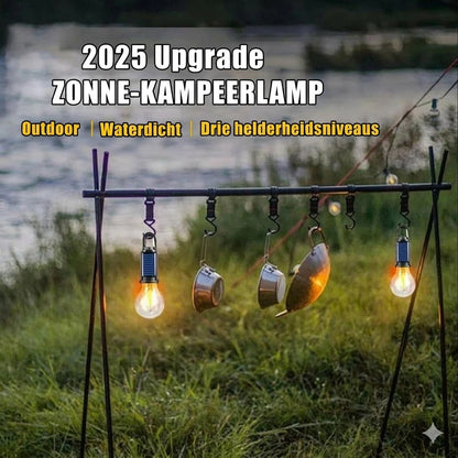 Zonne-energie tentverlichting（Via USB oplaadbare LED-kampeerlantaarn）