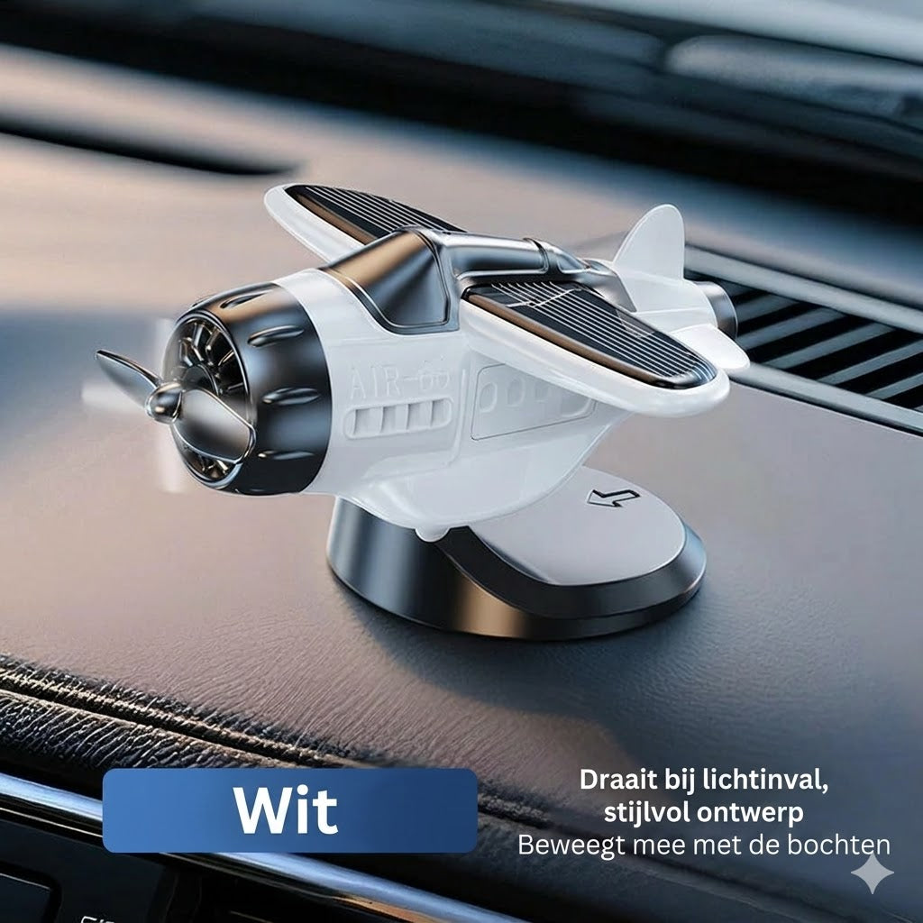 Vliegtuigmodel voor autodecoratie met