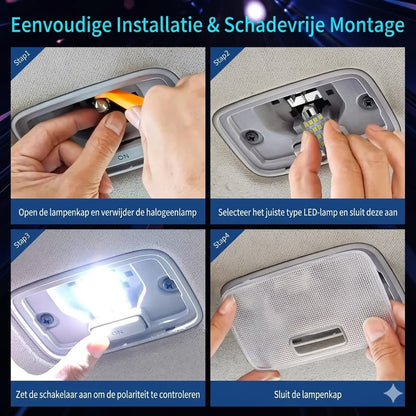 42-Delige Auto Interieurverlichting Set