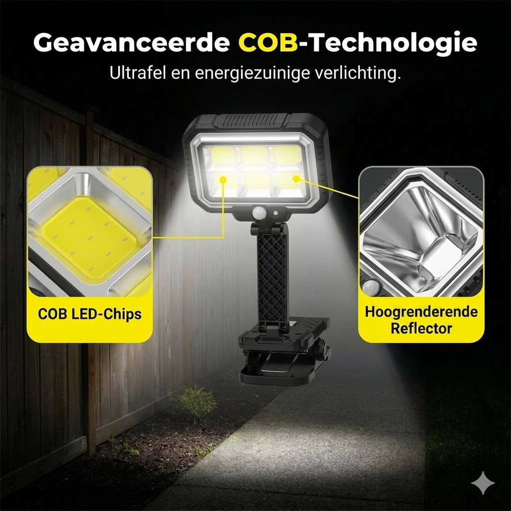 Solar buitenlamp – klik 'm vast en je tuin schittert gratis!