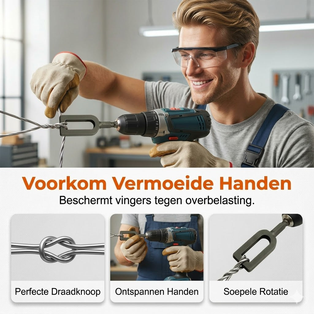 Elektrische boor draadtwistgereedschap bit
