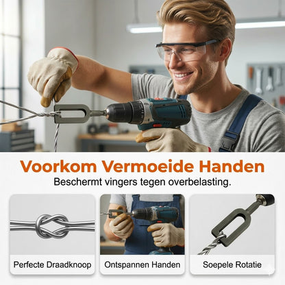Elektrische boor draadtwistgereedschap bit