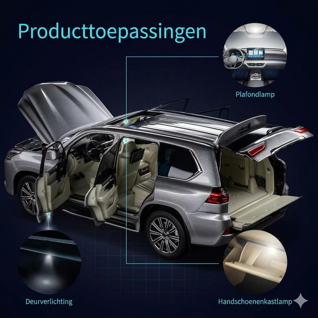 42-Delige Auto Interieurverlichting Set