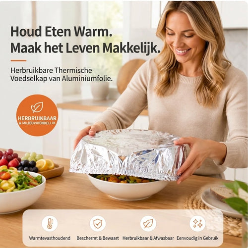 HeatCover herbruikbare warmhouddeksels