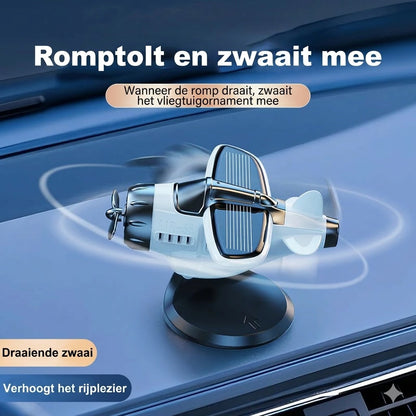 Vliegtuigmodel voor autodecoratie met