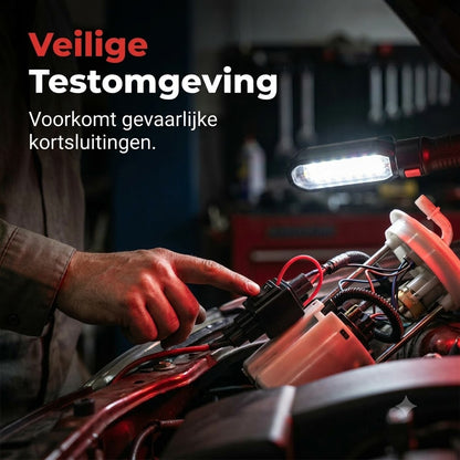 Testset voor autorelais met startkabels