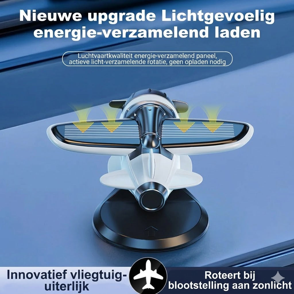 Vliegtuigmodel voor autodecoratie met