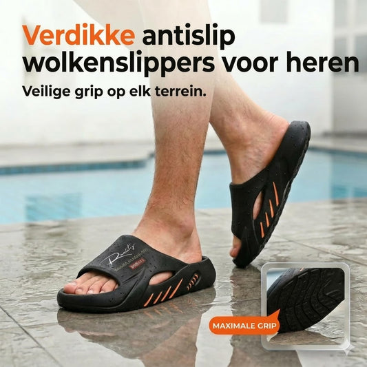 Cloud-sandalen met dikke antislipzool voor here